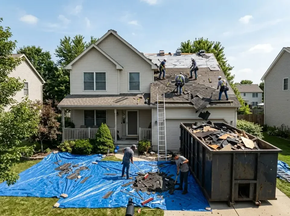 roof-replacement-debris-remova-004 — frequently asked questions, Cheapest Dumpster Rentals in Beach City, TX